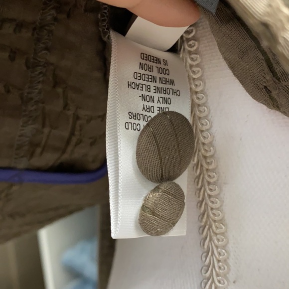 Simply Vera/Vera Wang Olive Green Textured Blazer Size XS - Picture 8 of 9